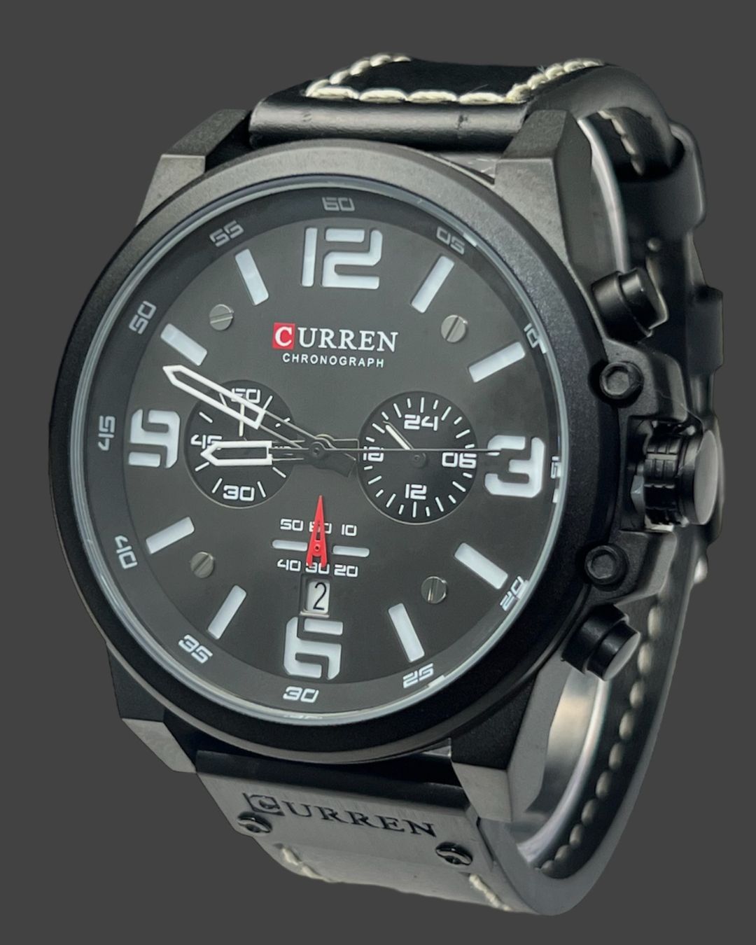 Curren M 8314 Cuero Negro