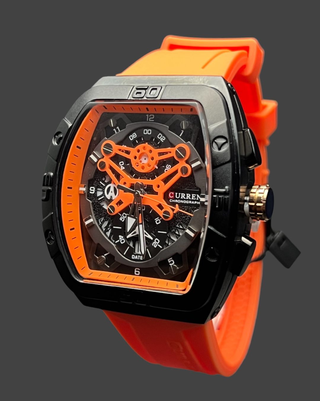 Curren M 8443 Goma Naranja