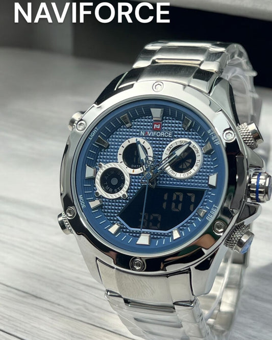 Naviforce NF9217 Plata - Azul