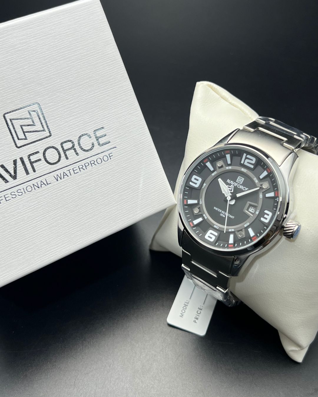 Naviforce NF8044 Plata - Blanco