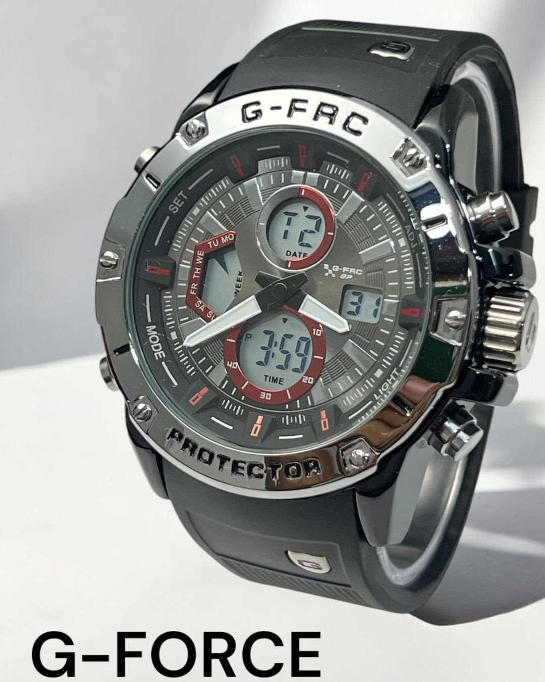 G-Force AL169 Plata - Rojo