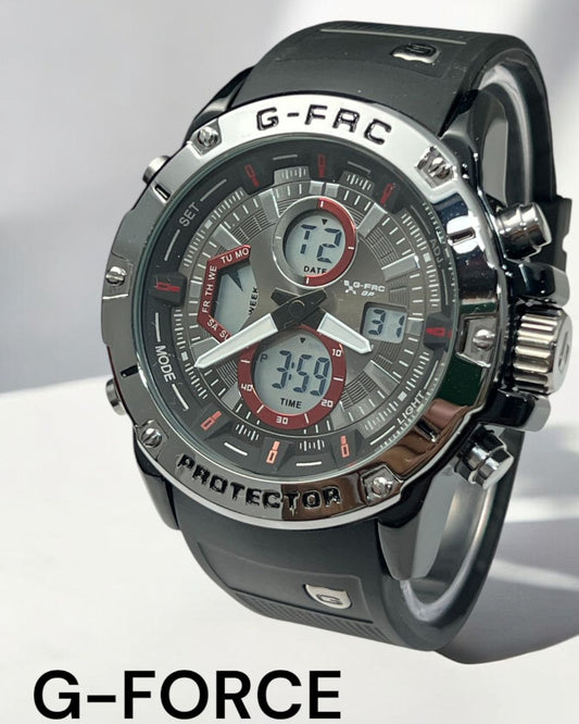 G-Force AL169 Plata - Rojo