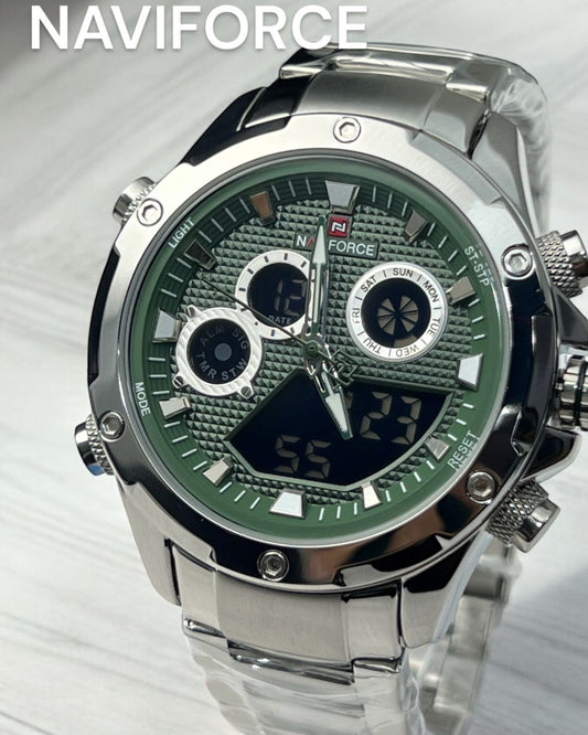 Naviforce NF9217 Plata - Verde