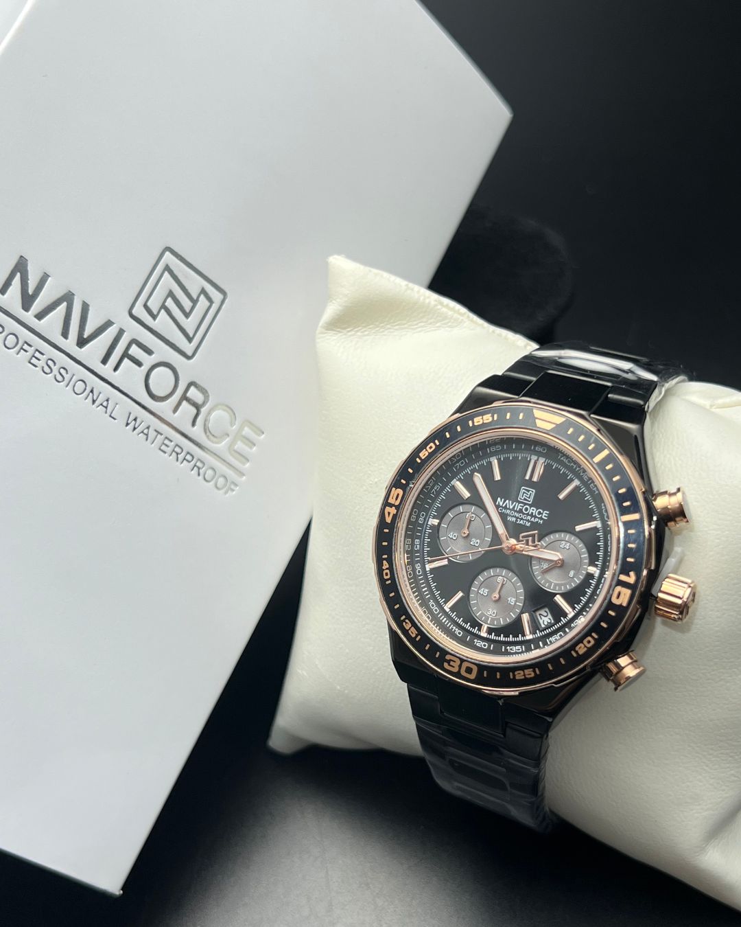 Naviforce NF8049 Negro - Cobre