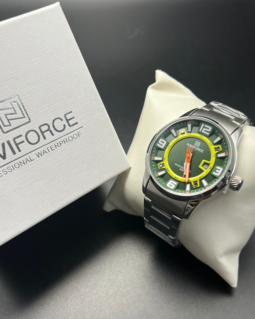 Naviforce NF8044 Plata - Verde