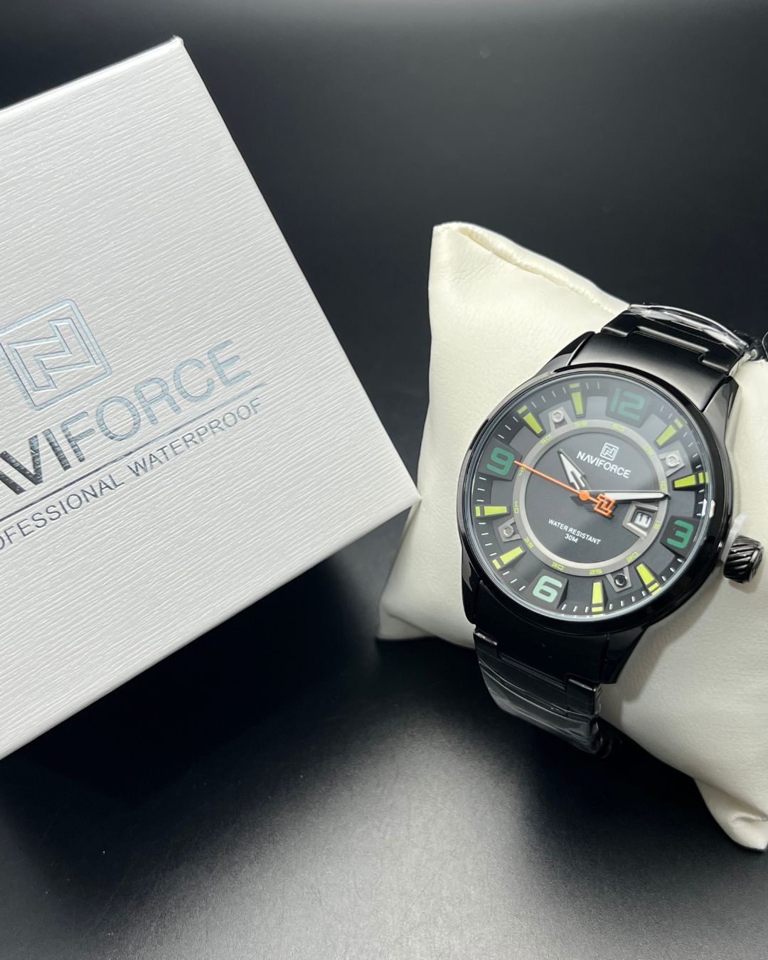 Naviforce NF8044 Negro - verde