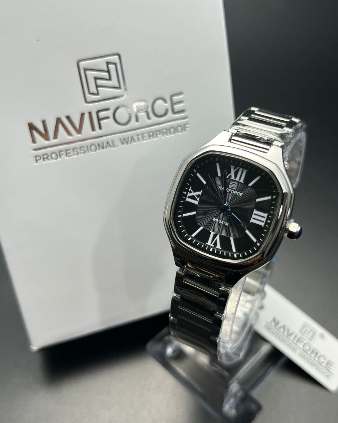 Naviforce NF5042 Plata - Negro